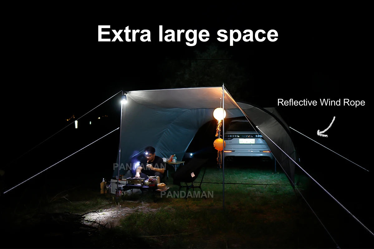 Large Camping Dome shelter Fire shelter Bull shelter type tent oversized habi tarp shelter Habitat Tunnel type Camping Shelter