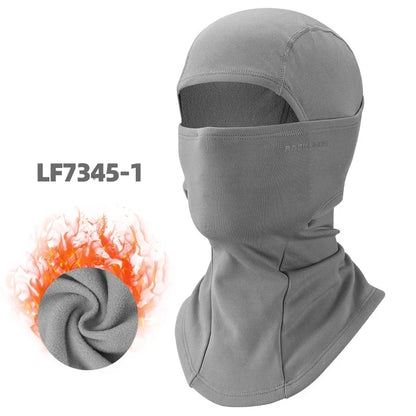ROCKBROS Cycling Face Keep Warm Winter Climbing Hiking Fleece Thermal Windproof Balaclava Running Fishing Skiing Hat Headwear