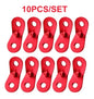 10PCS Aluminum Cord Tent Wind Rope Buckles Guyline Adjusters Paracord Tensioner Outdoor Camping Accessories Hiking Backpacking