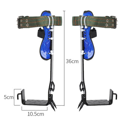 Portable Climbing Tool Kit For Tree Pole Climbing Outdoor Fruit Pick With Safety Belt Straps, Adjustable Lanyard Carabiner