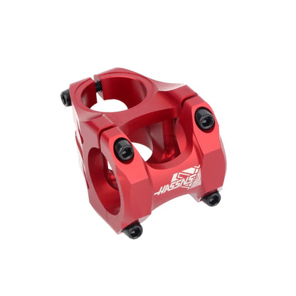HASSN CNC Stem Mtb Handlebar Stem 35mm Bicycle Short Power Road Bike 31.8 Table Bmx Bridge Pipe Cycling Power Adjustable Rod
