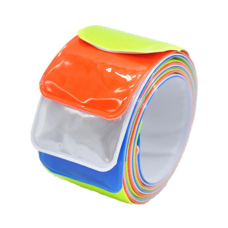 1pc 40cm Reflective Strap for Sports Running Cycling Reflective Strips Warning Tape for Biking Safety Pants Reflector Material