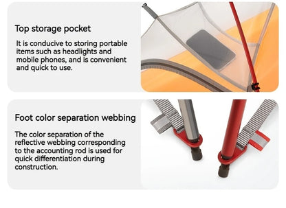 Naturehike Upgrade 10D Cloud Up Camping Tent 980g Ultralight 2 Persons Outdoors Camping 10D Silicone Hiking Tent With free Mat