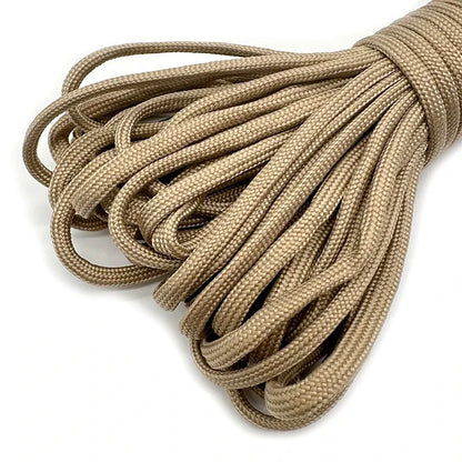 550 Paracord 7 Cores Cord Dia. 4mm For Outdoor Camping Survival Lanyard Parachute Rope Hiking Tent Accessories Bracelet