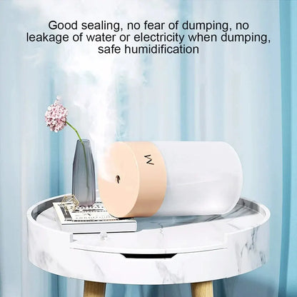 Mini Ultrasonic Air Humidifier Aromatherapy Diffuser Vehicle Mounted Portable Spray Usb Fragrance Essential Family Bedroom 260ml