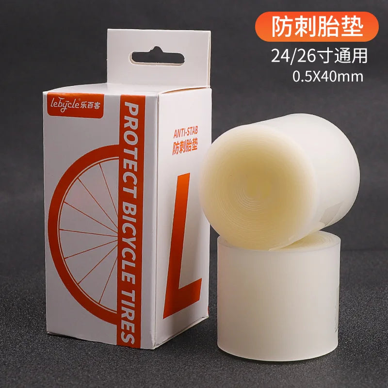 Bike Tire Liner 2pcs Bicycle  Puncture Proof Belt Protection Pad Cycling Tyre Protector Tape Mtb  Repair Tools#0625LJC
