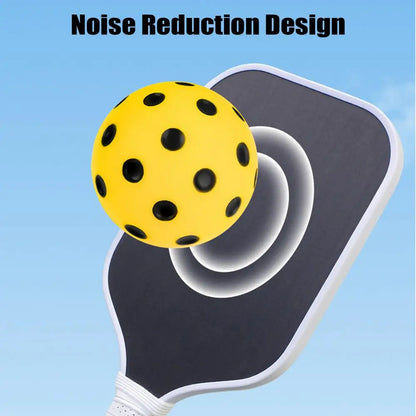 Foam Pickleball Balls Foam Balls Bounce Ball Consistent Bounce Practice Ball Pickle Balls for Pickleball Training Indoor