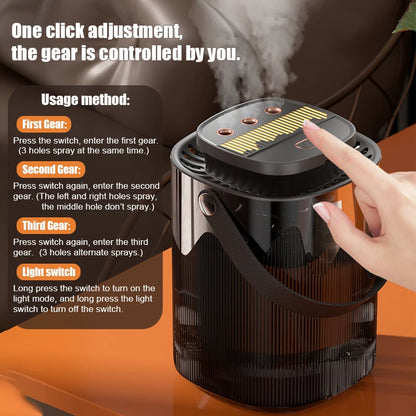 3L Air Humidifier Large Capacity 3 Spray Ports Household Atomizer USB Desktop Office umidificador Cool Mist Maker Aroma Diffuser