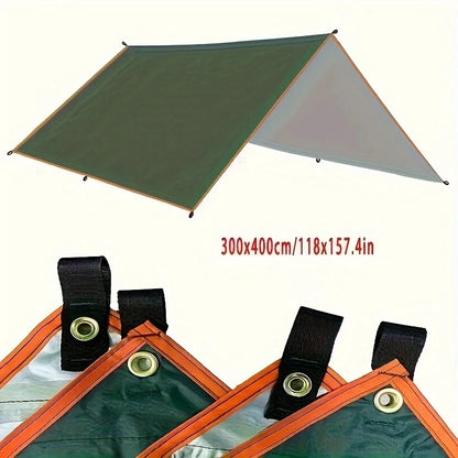5x3m 4x3m 3x3m Waterproof Tarp Tent Shade Ultralight Garden Canopy Sunshade Outdoor Camping Awning Tourist Beach Sun Shelter