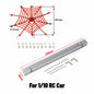 Toy Car Side Awning Rooftop Tent/Luggage Roof Rack Net For 1/10 1/8 RC Crawler Car ARB RS Traxxas TRX4 SCX10 TAMIYA ARRMA D90