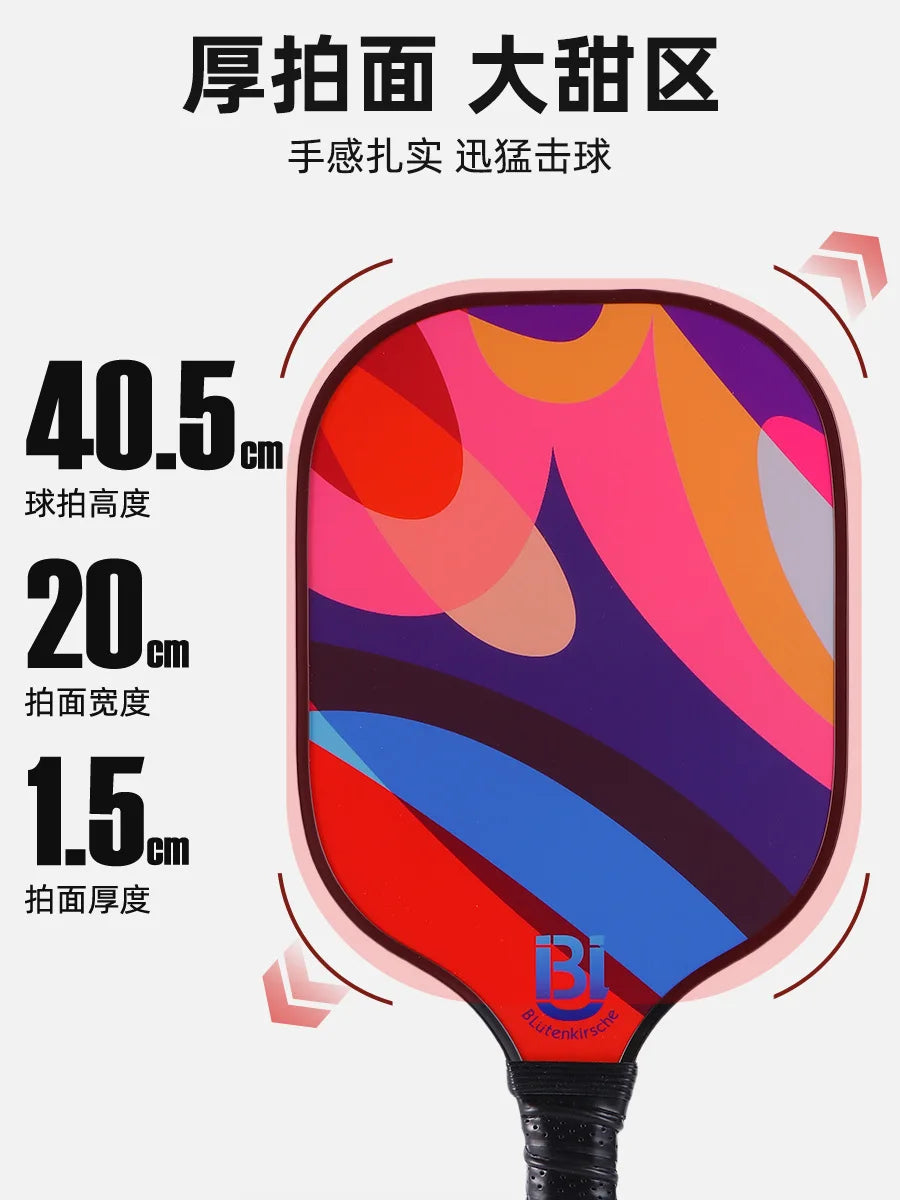 Pickleball Paddle Set with Pickleballs Professional Level Pickleball Racket For Competition Outdoor Recreation School Teaching