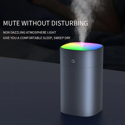 Colorful Humidifier 1 Home USB Portable Humidifier with Atmosphere Color Light Night Light Air Purification Humidifier