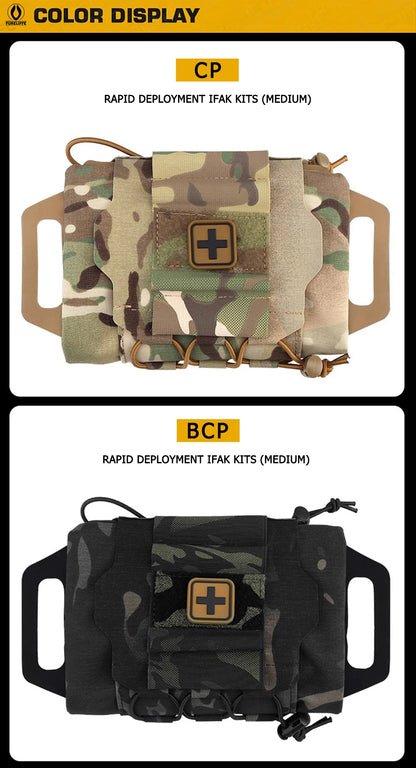 Hot Sale!Military tactical rapid deployment first aid kit/outdoor tactical MOLLE kit/survival emergency kit/camping medical kit