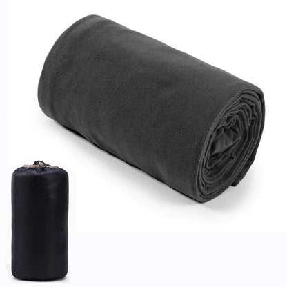 Outdoor fleece sleeping bag 180x80cm single down sleeping bag inner lining warm sleeping bag outdoor camping and travel supplies
