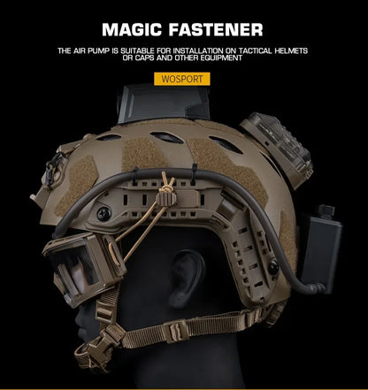 Tactical Goggles Defogging Fan Outdoor Hunting Shooting Airsoft Goggle Anti-fog Kit Hiking Ski Motorcycle Safety Protection Gear