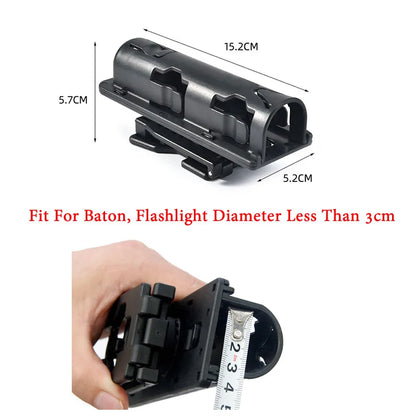 New Universal 360 Degree Tool Self Defense Safety EDC Rotation Outdoor Survial Kit Case Holster Black Holder