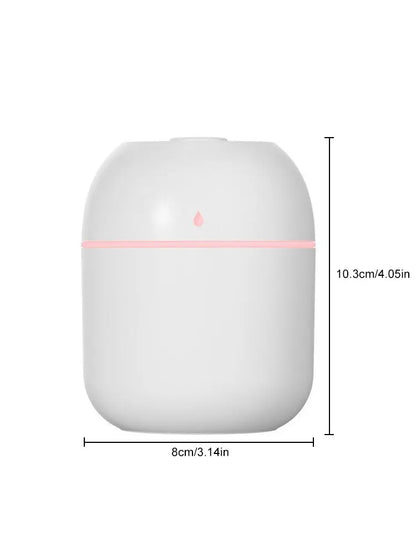 Portable Water Drop Humidifier USB Desktop Indoor Air Atomization Humidifier Household Mute Large Spray Humidifier