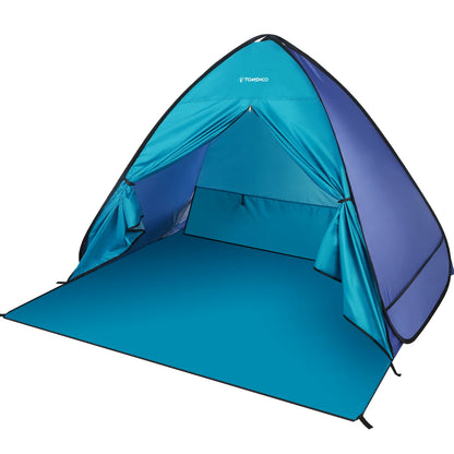 TOMSHOO Beach Tent Instant Pop Up Beach Shade Sun Shelter Tent Canopy Cabana with Carry Bag