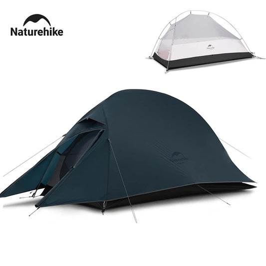 Naturehike Tent Cloud Up Series Ultralight Outdoor Camping Tent Waterproof Backpacking Cycling Tent Camping Tent With Floor Mat