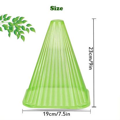 5Pcs Growth Box Planting Tent Reusable Square Use Plant Clock Cover To Protect Plants From Bird Frost and Snail Damage Green