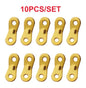 10PCS Aluminum Cord Tent Wind Rope Buckles Guyline Adjusters Paracord Tensioner Outdoor Camping Accessories Hiking Backpacking