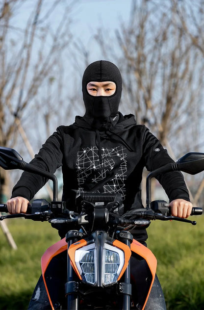 ROCKBROS Keep Warm Balaclava Winter Women Men's Motorcycle Bike Helmet Inner Cap Cycling Skiing Face Mask Thermal Windproof Hat