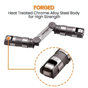 Roller Lifters and Link Bar Small Block for Chevy SBC 265 350 400 V8 Hydraulic