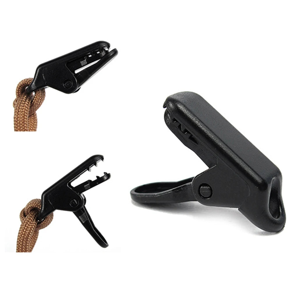 20Pcs Tent Clamps Plastic Tarp Clips Alligator Clip Hook Canvas Tighten Tool Anchor Gripper Outdoor Camping Tents Accessory