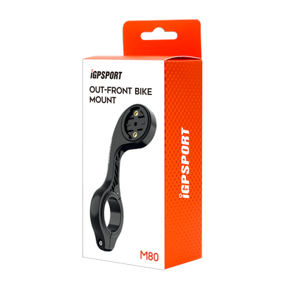 Original IGPSPORT M80 Holder Extended Bracket Bicycle Headlight Mount Bar Cycling Computer For Garmin Edge BSC200 Bsc300 IGS630