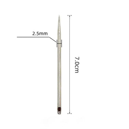 Leather Sewing Kit DIY Leather Sewing Awl Needle With Copper Handle Set Leather Canvas Tent Shoes Repairing Tool W/Nylon Thread