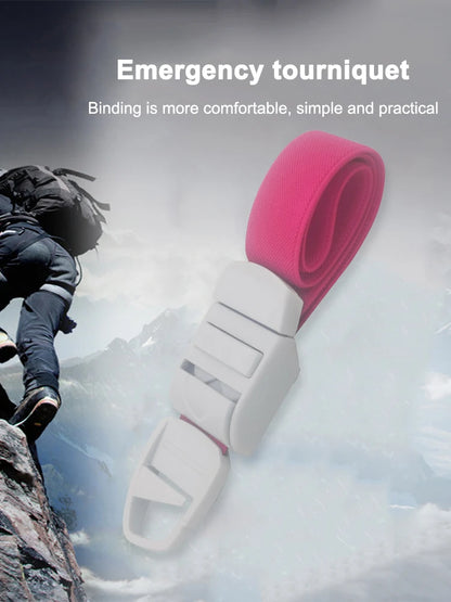 Tourniquet Trauma Strap Portable Medical Emergency Belt Aid Quick Release for Camping Hiking Safety Survival Hemorrhage Control