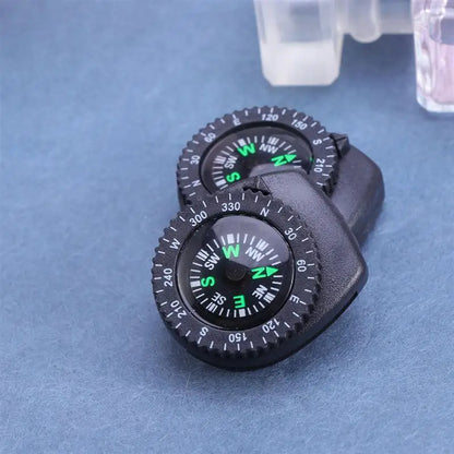 2Pcs Detachable Compass for Watches Waterproof Portable Compass Camping Compass Survival Tools for Watch Wrist