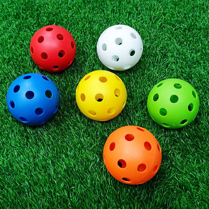 12Pcs Pickleball Balls 26 Holes 72mm Pickleball High Elastic Durable Hollow Balls For Professional Beginner Indoor Training Ball