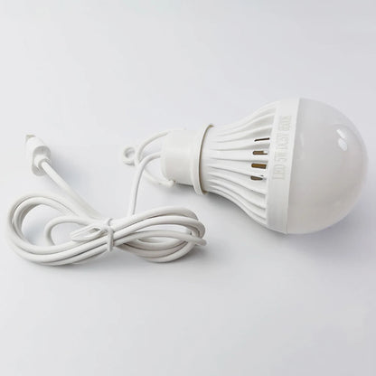 1/2pcs Portable Lantern Camp Lights USB Bulb 5W/7W Power Outdoor Camping Multi Tool 5V LED for Tent Camping Gear Hiking USB Lamp