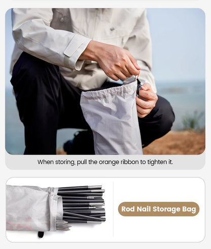 MOBI GARDEN Camping Tent Ultra Light Trekking Tent Portable Outdoor Hiking 20D