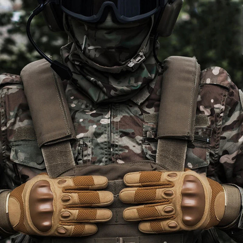 Z910 tactical gloves fully refer to outdoor mountaineering camping protection, wear-resistant and non-slip driving cycling glove