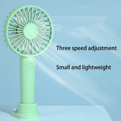 Handheld Mini Air Conditioner USB Rechargeable Portable Humidifier Mist Cooler Cooling Spray Humidifier Fan for Home/Office/Dorm