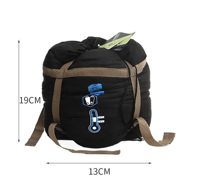 한국 특가 JUNGLE KING CY0903 Thickened Winter Cold Weather Waterproof Sleeping Bag Camping Hiking Supplies -8℃ Cotton Sleeping Bags