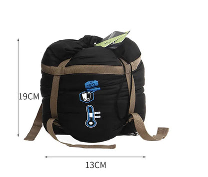 한국 특가 JUNGLE KING CY0903 Thickened Winter Cold Weather Waterproof Sleeping Bag Camping Hiking Supplies -8℃ Cotton Sleeping Bags