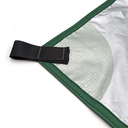 19 Hang Points Tent Tarp Survival Sun Shelter Shade Canopy Outdoor Backpacking Waterproof Camping Awning SunShade4 x4m 4x3m 3x3m