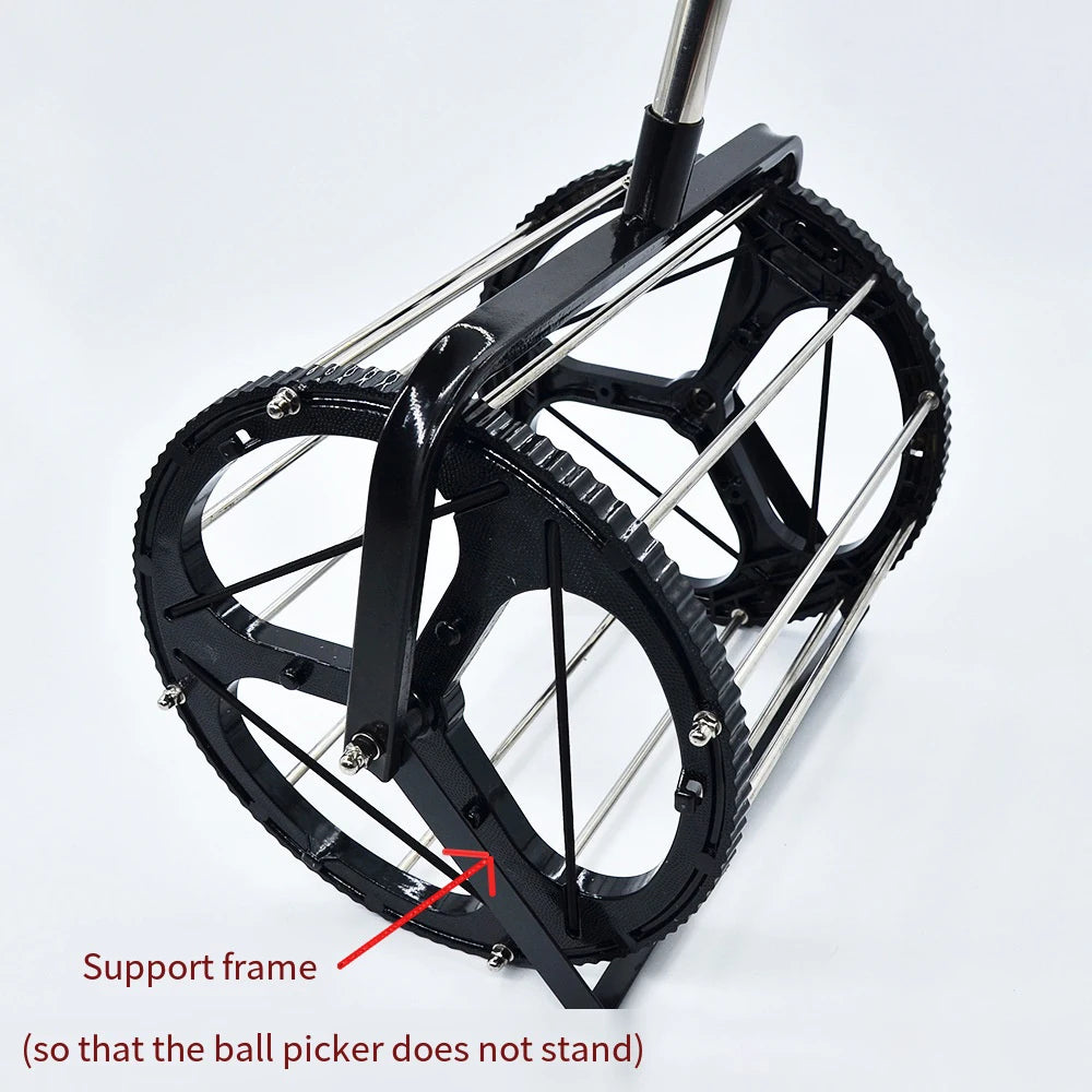 Tennis Ball Picker Container Racket Beach Tennis Ball Picker Telescopic Stainless Steel Table Tennis Badminton Picking Collector