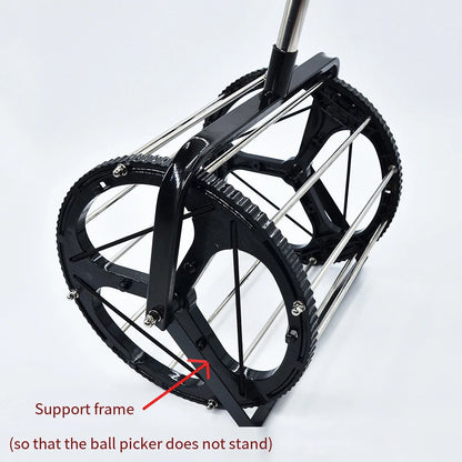 Tennis Ball Picker Container Racket Beach Tennis Ball Picker Telescopic Stainless Steel Table Tennis Badminton Picking Collector