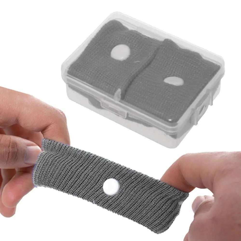 2Pcs Anti Nausea Wrist Band Wrist Support Sports Safety Wristbands Anti-motion Sickness Bracelet Wrist Band Outdoor Travel Kit