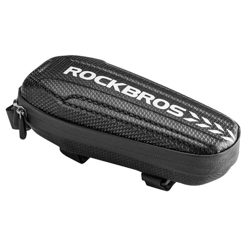 ROCKBROS Bike Bag,Waterproof Front Frame Top Tube Bicycle Pouch,Large Capacity Cycling Front Storage Bag for Mountain Road Bikes