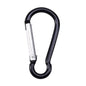 Carabiner Climbing Mountaineering 3-hole Fast Tying Anti-slip Quick Rope Tent Adjustment Buckle Outdoor Camping Survival Gear