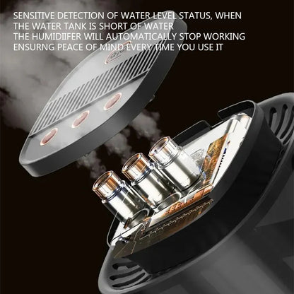 3L Air Humidifier Large Capacity 3 Spray Ports Household Atomizer USB Desktop Office umidificador Cool Mist Maker Aroma Diffuser