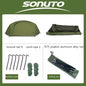 Sonuto-Lightweight Camping and Mountaineering Hiking Tent, Aluminum Alloy Poles, Waterproof and Mosquito Proof, Single Person