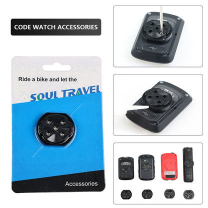 Bicycle Stopwatch Mount Bracket Base Repair Parts Practical Bike Computer Replacement Mounts Repair Kit for Garmin Bryton