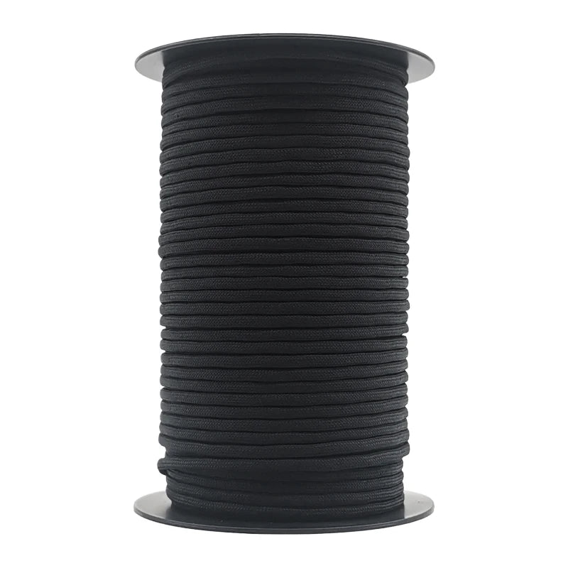 Army Green Black Paracord 550 Climbing Lanyard Tent Rope 4mm 7 Stand Lanyard Paracord Survival For Hiking Camping