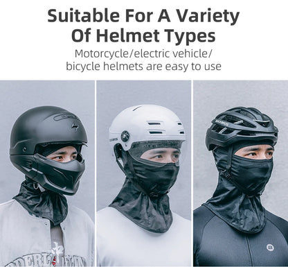ROCKBROS Cycling Mask Full Face UV Protection Bicycle Mask Summer Balaclava Hat Road Bike Scarf Breathable Outdoor Equipment